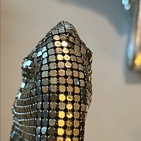 Whiting & Davis Silver Mesh Coin Purse - Picture 11 of 12